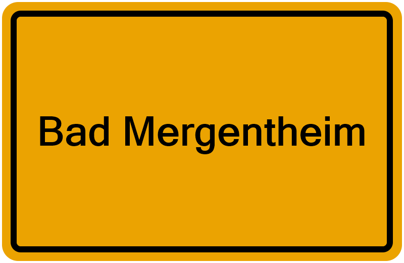 Handelsregisterauszug Bad Mergentheim